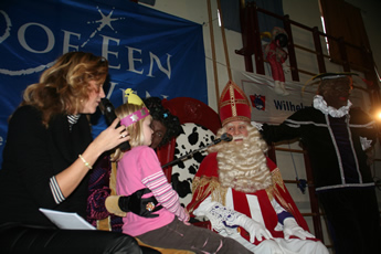 Pauline Huizinga, Sinterklaas, testpiet en profpiet